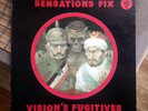 Sensations Fix Vision's Fugitives VG+ w/ Inserts 1977 Original Prog Heldon Rare