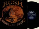 Rush ?– Caress Of Steel LP (1975 G/Fold UK Vinyl EX+) 1Y1/2Y1 Pressing Prog Rock