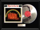 RAINBOW ON STAGE LP WHITE GOLD SILVER PLATINUM TONE RECORD NON RIAA  RONNIE DIO