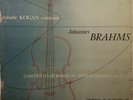 COLUMBIA 33 FCX 404 BRAHMS VIOLIN CONCERTO *LEONID KOGAN CHARLES BRUCK* EX/EX