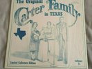 Vinyle 33T The Original Carter family in texas
