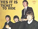 THE BEATLES  TICKET TO RIDE, YES IT IS EAST COAST SLEEVE + RECORD W/O SUBSIDIARY