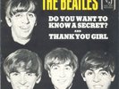 THE BEATLES VJ-587 DO YOU WANT TO KNOW A SECRET,  THANK YOU GIRL WEST COAST 45
