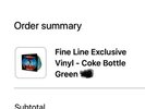 Harry Styles - Fine Line LP Vinyl (COKE BOTTLE GREEN) PREORDER