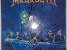 Vinyl: Megadeth Rust in Peace SIGNED BY WHOLE BAND LP 1990 1st Press Greek 1990