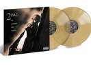 2Pac ME AGAINST THE WORLD TUPAC SHAUR Exclusive Limited Gold Tan Colored Vinyl