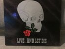Print LP GUNS ' N ROSES RARITÄT  Live ... and let die  3 LP / Bootleg 1991  -135