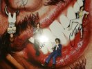 VINYL LP RECORD THE DARKNESS PINEWOOD SMILE SIGNED RED VINYL NR MINT LTD EDITION