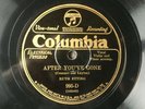 RUTH ETTING My Man/After You've Gone COLUMBIA 995-D pre-war JAZZ/FEMME 10