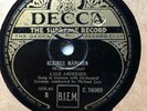 LALE ANDERSEN - ‘BILLY/ KLEINES MARCHEN’ DECCA 78 E+ COPY