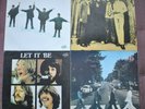 beatles - help me / hey, jude / let it be / abbey road / 4 lp vinyl russia
