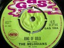 THE MELODIANS   RING OF GOLD ** 1969 Pama GAS 45 ROCKSTEADY REGGAE