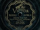 78tk-Male vocal-VICTOR 24766-Cole Porter (You're the Top/Thank You so Much etc.)