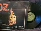 OZ Fire in the Brain LP RARE THRASH RECORDS ORIGINAL 1983 COMBAT RECORDS