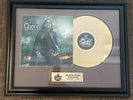 OZZY OSBOURNE GOLD RECORD BLACK RAIN NON RIAA 24KT 1/2500 FRAMED LIMITED EDITION