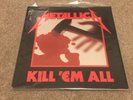 Metallica Kill Em All Lp Megaforce 1983 MRI 069 w/inner Sleeve No Reserve