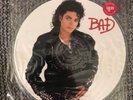 Michael Jackson Lp Picture Disc. Bad 1987 N. M Original Old Press