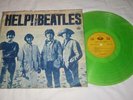 The Beatles 33 rpm Lp Record Help Green Vinyl Taiwan China