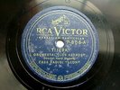 GLASBERG, LOS ASTROS Radio Leon RCA Victor 806 HEBREW 78rpm TIJERA / BULGARICH