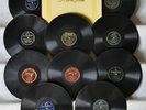 Coleman Hawkins 1 Storage Decca Storage/Binder With Ten 78 RPM Records