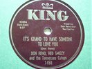 RENO & SMILEY  II's Grand To Have Someone To Love You  KING 1955 Bluegrass 78