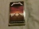 Metallica Master of Puppets Cassette NOS Sealed  1986