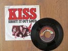 KISS- SHOUT IT OUT LOUD / SWEET PAIN ORIGINAL 1976 GERMAN 7