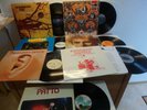 7 LPs WISHBONE ASH / RATTLES / DAVID BOWIE/ PATTO /CHICKEN BONES / VANILLA FUDGE