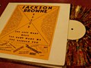 JACKSON BROWNE RATED X WANT MEAT LP MULTICOLORED SPLATTER VINYL LIVE 9/7/75 TMOQ