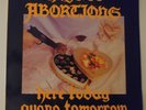 DAYGLO ABORTIONS HERE TODAY GUANO TOMORROW LP ORIG 1988 Punk Subhumans SNFU DOA