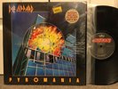 DEF LEPPARD - Pyromania LP Vinyl Masterdisk Mercury Shrink Sticker Ultrasonic