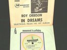 Roy Orbison 33 EP MONUMENT MSP-003 In Dreams w/ PS Sleeve 1963