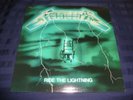 Metallica Ride The Lightning Green Cover LP Yellow vinyl