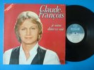 CLAUDE FRANCOIS LP 33T VINYLE MFP JE VIENS DINER CE SOIR