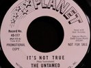 HEAR 45 MOD DANCER THE UNTAMED It's Not True 1966 PLANET DJ - The Who