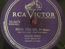 CONJUNTO MODELO Mujer Dime Que Si RCA 78 RPM Cuban Guaracha/Son/Bolero/Danzón NM
