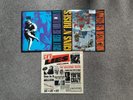Guns N Roses Vinyl LPs - Lies, Appetite for Destruction and Illusion II (double)