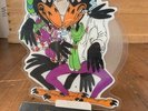 The Black Crowes Hard To Handle Vinyl Shaped Picture Disc + Plinth Collectable