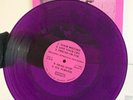 NEGATIVE APPROACH tied down Lp PINK Cover PURPLE Vinyl Record w/ lyric insert