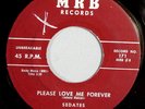 HEAR IT 50's Doo-Wop 45 rpm record The Sedates 