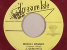JUSTIN HINDS & THE DOMINOES - MOTHER BANNER (TREASURE ISLE) 1965