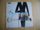 THE CRICKETS   IN STYLE WITH THE CRICKETS   1960 331/3 RPM RECORD