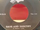 Rare Black Gospel The Royal Stars Save And Sanctify 45 Record Soul staff funk