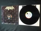 Anthrax - Among the Living vinyl album 1986. Island Records ILPS 9865.