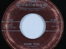 Rockabilly 45 FOUR TEENS Spark Plug CHALLENGE HEAR
