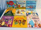(9) VTG Walt Disney Record Albums Song of the South Cinderella Pooh Babes in Toy