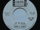 Psych Pop Girl Group CAROL & CHERYL Go Go GTO / Sunny Winter COLPIX Promo 45 MP3
