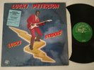 LUCKY PETERSON LP LUCKY STRIKES 1989 ALLIGATOR AL4770 HUB SERVALL 1ST PRESS