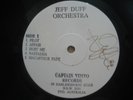 JEFF DUFF ORCHESTRA Self Titled WHITE LABEL AUSSIE LP - SIGNED COPY