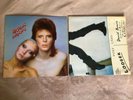 David Bowie Pin Ups & Lodger Original Vinyl Records Plus Inserts